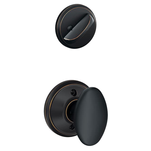 F59 Siena Inside Trim Handleset/Entrance Knob Lock