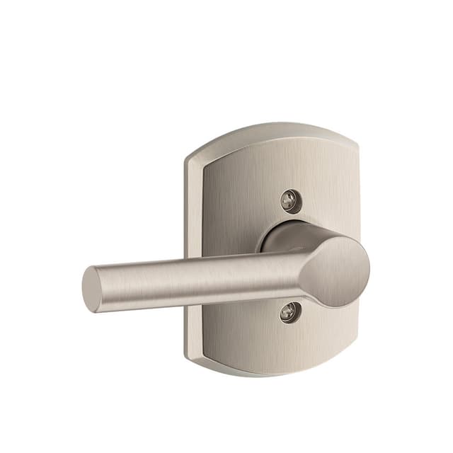 F170 Broadway Lever Single Dummy Trim With Greenwich Trim