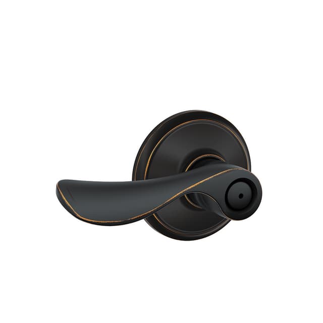 F40 Champagne Privacy Lever Lock