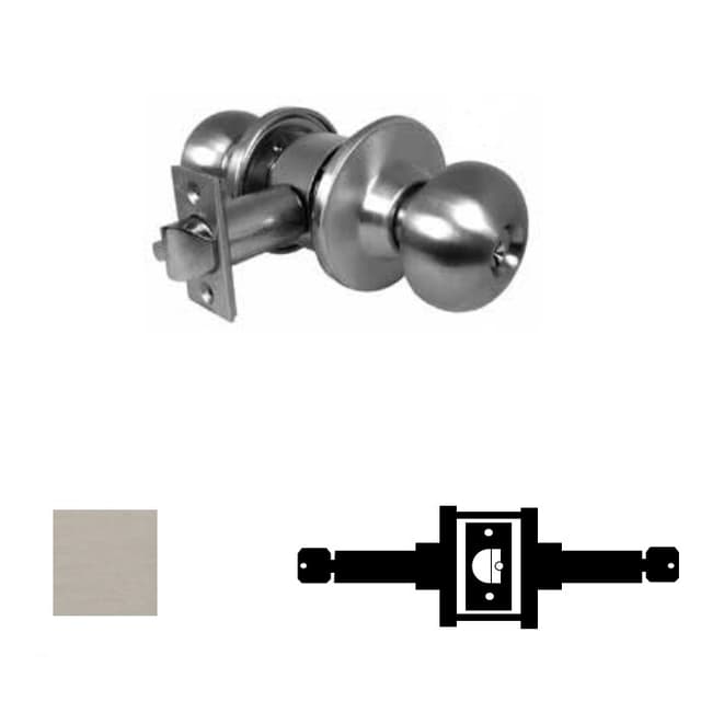 110DW Institution Knob Lockset