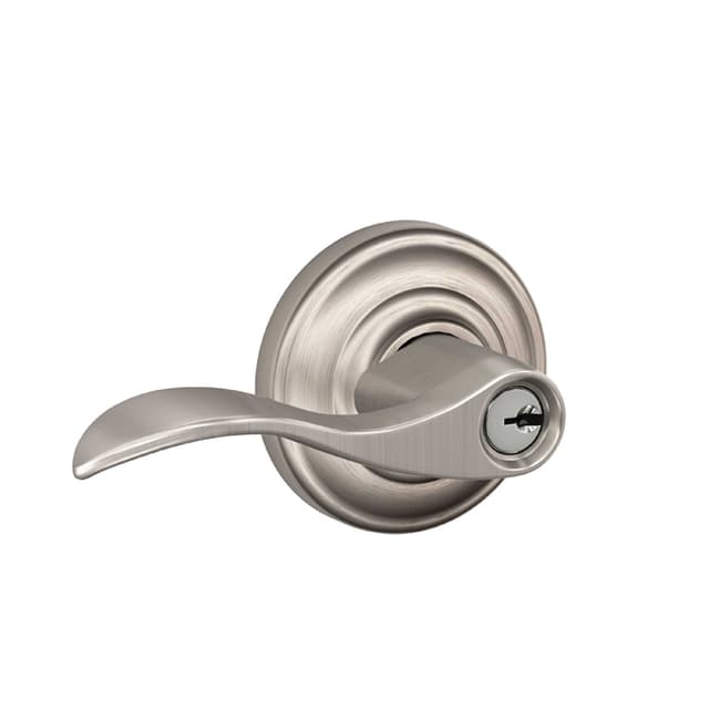 F51A Accent Keyed Entry Lever Lock With Andover Trim
