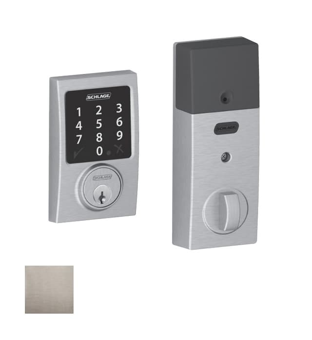 BE468ZP Century Schlage Connect Deadbolt