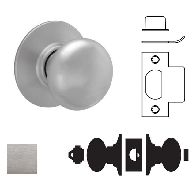 A85PD Plymouth Faculty Restroom Lock