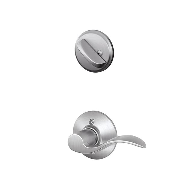 F59 Accent Inside Trim Handleset/Entrance Lever Lock