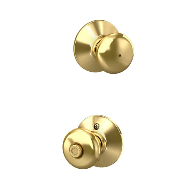 F40 Plymouth Privacy Knob Lock in Vis Pack