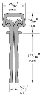 Full Mortise Continuous Geared Hinge