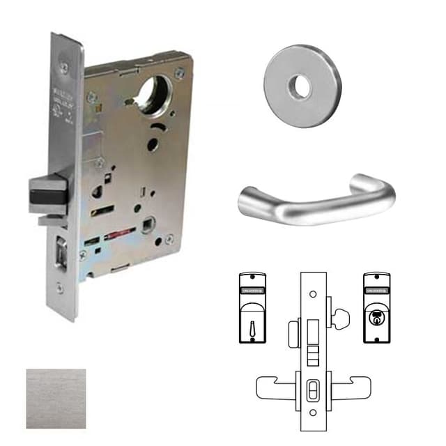 8200 Series 8245 Dormitory/Exit Lockset Less Cylinder