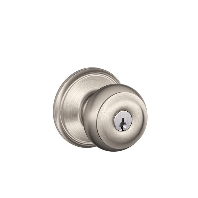 F51A Georgian Keyed Entry Knob Lock