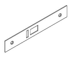 ML2000 Armored Front for LatchBolt, Auxiliary Latch