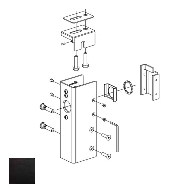 KR54 Keyed Removable Mullion Kit