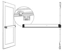 8600 Narrow Stile CVR Exit Device