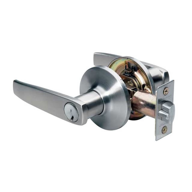 Straight Lever Entry Lockset