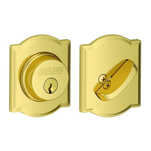 B60 Deadbolt with Camelot Trim