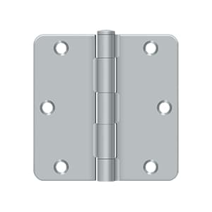 3-1/2" x 3-1/2" X 1/4" Radius Corner Hinge