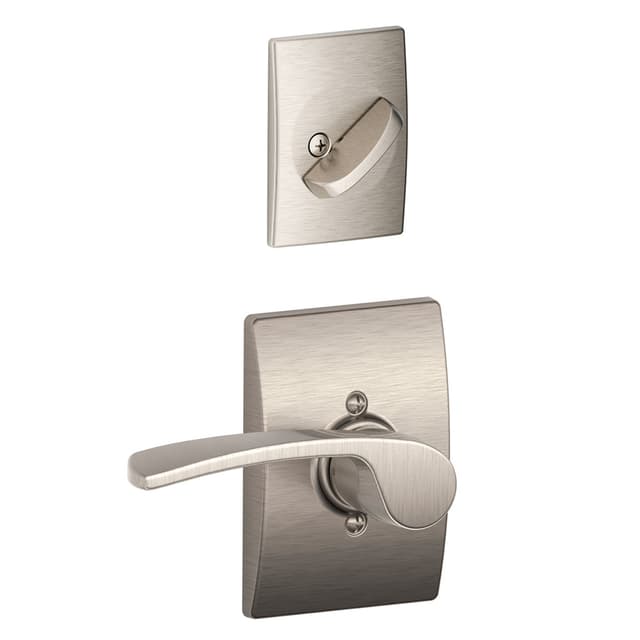 F59 Merano Inside Trim Handleset/Entrance Lever Lock with Century Trim