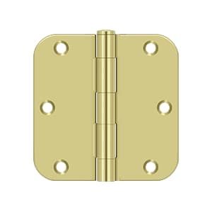3-1/2" x 3-1/2" X 5/8" Radius Corner Hinge