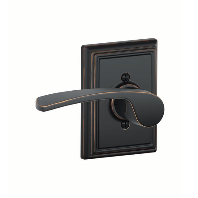 F170 Merano Lever Single Dummy Trim With Addison Trim