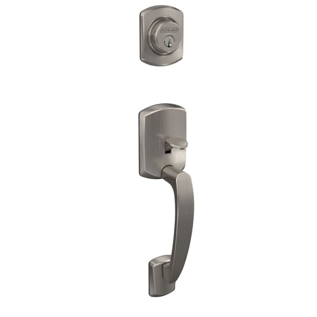 F58 Greenwich Handleset/Entrance Lock Exterior