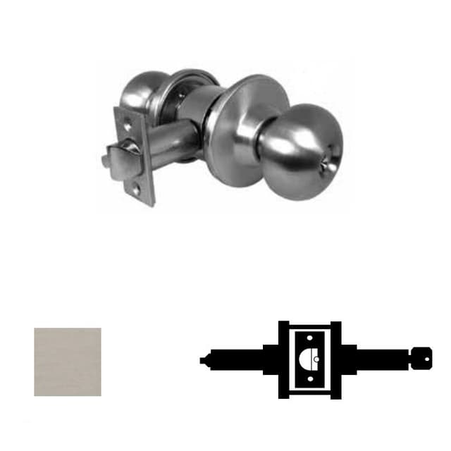 110AB Entry Knob Lockset