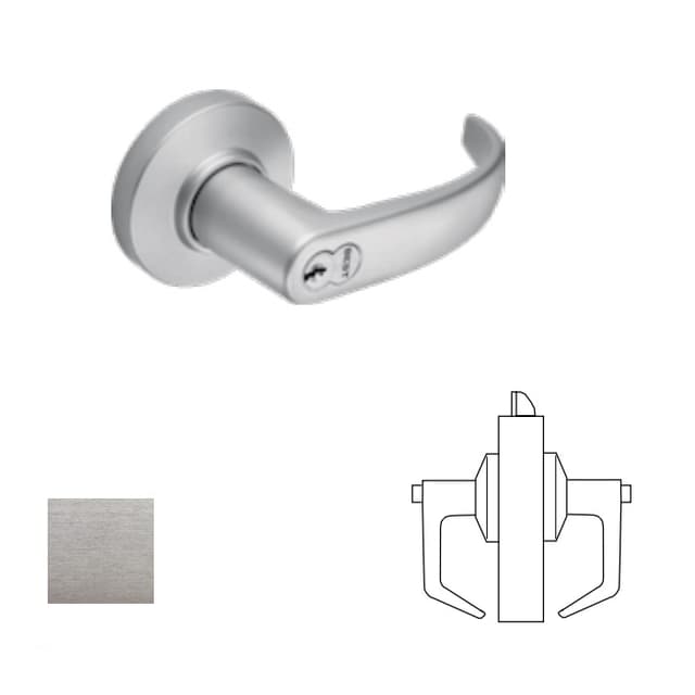 9K Series Grade 1 Privacy Lock