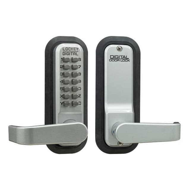Single Combination Lever Lock With Passage