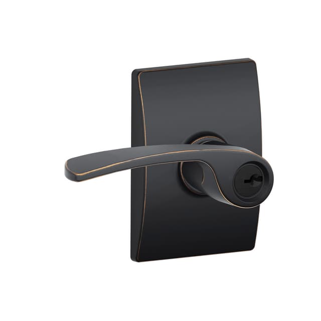 F51A Merano Keyed Entry Lever Lock With Century Trim