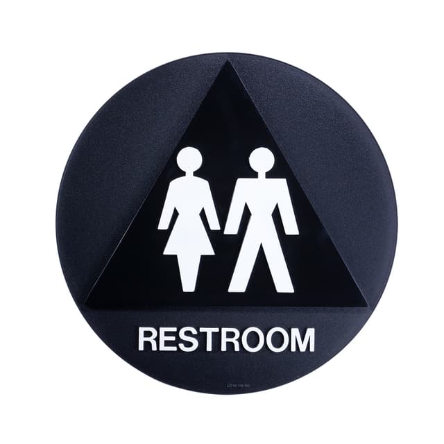 12 x 12 Unisex Door Sign