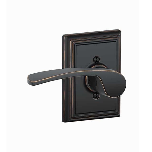 F170 Merano Lever Single Dummy Trim With Addison Trim