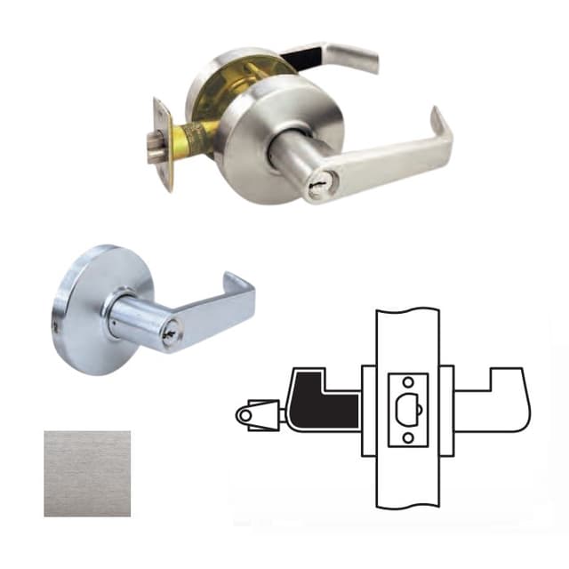 RL Series Cylindrical Lever Lock With IC Prep