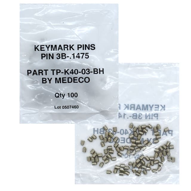 Medeco KM and X4 Bottom Pins-X4 SFIC only