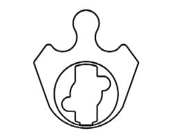 Mortise Cylinder Cam