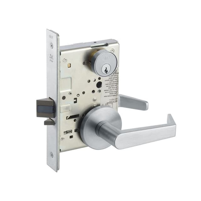 8802FL Mortise Privacy Lever Lockset