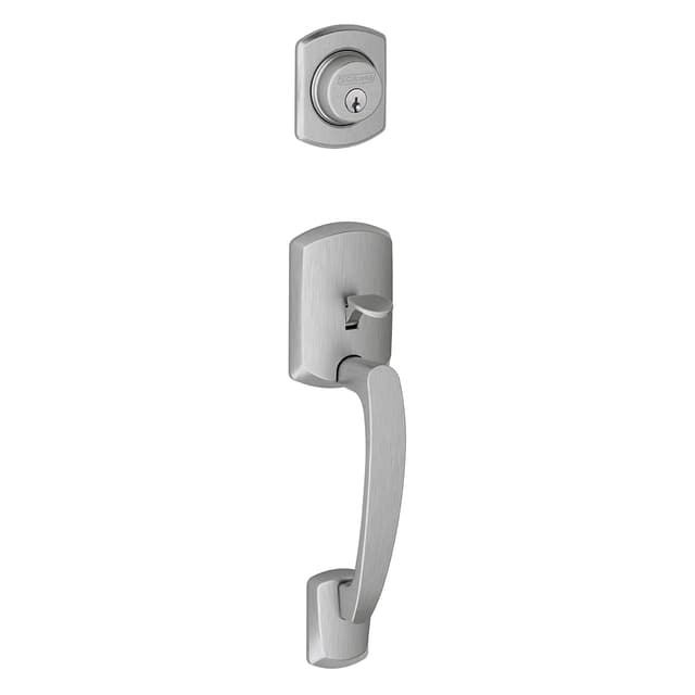 F58 Greenwich Handleset/Entrance Lock Exterior