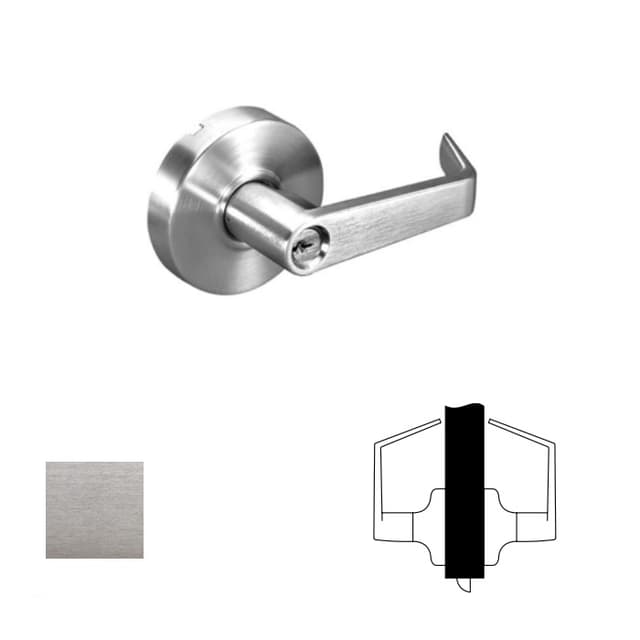 4600LN Lever Lock, Passage Grade 2