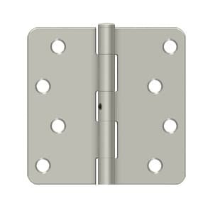 4" x 4" X 1/4" Radius Corner Hinge
