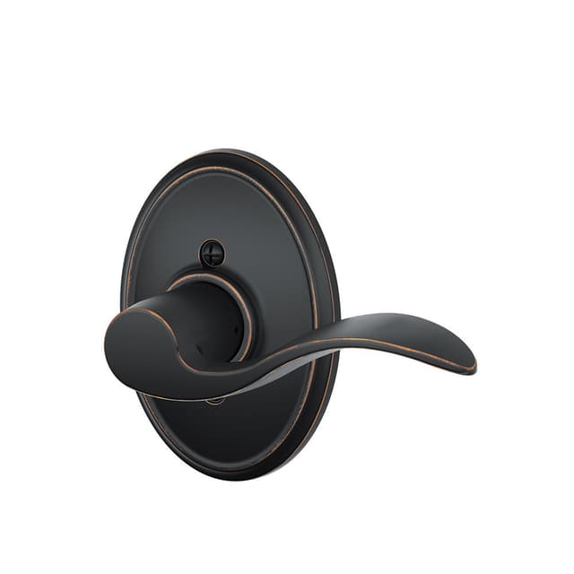 F170 Accent Lever Single Dummy Trim With Wakefield Trim