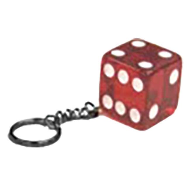 Jumbo Dice Key Chain 1/Card