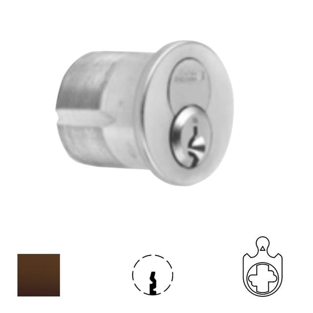 1080 Series IC Mortise Cylinder