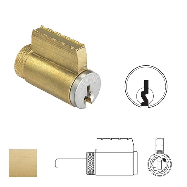 Key-In-Lever Cylinder C Keyway