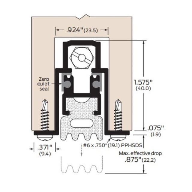 Automatic Door Bottom