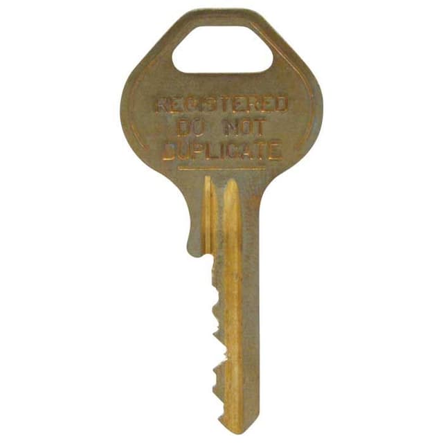 Combination Padlock Control Key