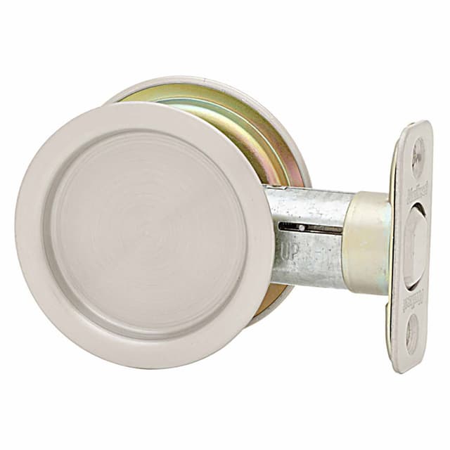 Round Pocket Door Passage Lock