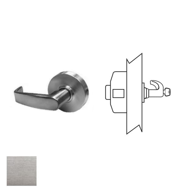28 Series Exit Device Trim Lever/Rose