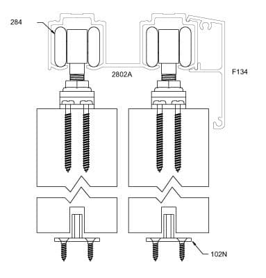 Track and Hardware Pack for ByPass Panels