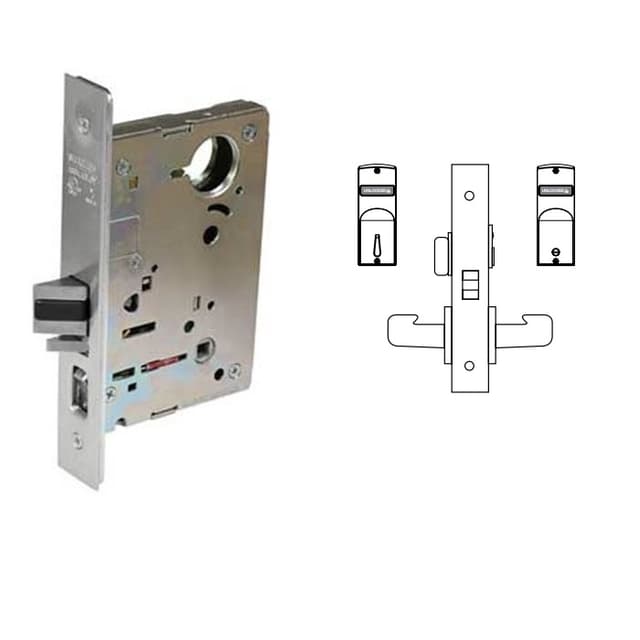 8200 Series 8265 Privacy/Bedroom/Bath Lockset Body