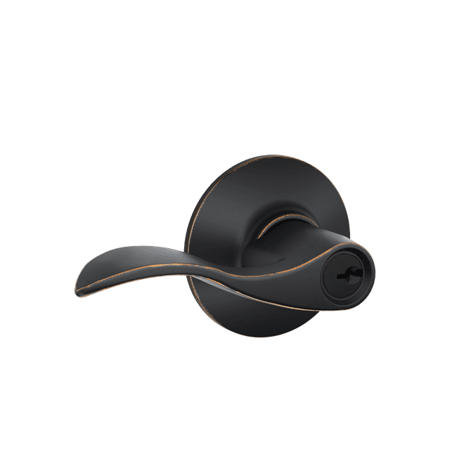 F51AF Accent Keyed Entry Lever Lock