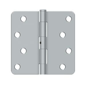 4" x 4" X 1/4" Radius Corner Hinge
