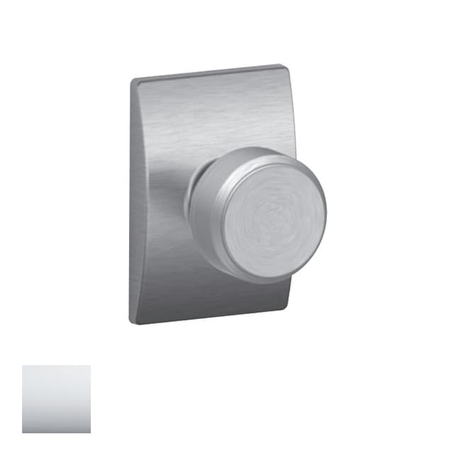 F170 Bowery Knob Single Dummy Trim With Greyson Trim
