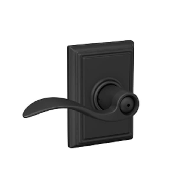 F40 Accent Privacy Lever Lock With Addison Trim