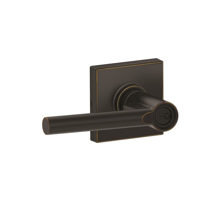J54 Broadway Keyed Entry Lever Lock with Collins Trim